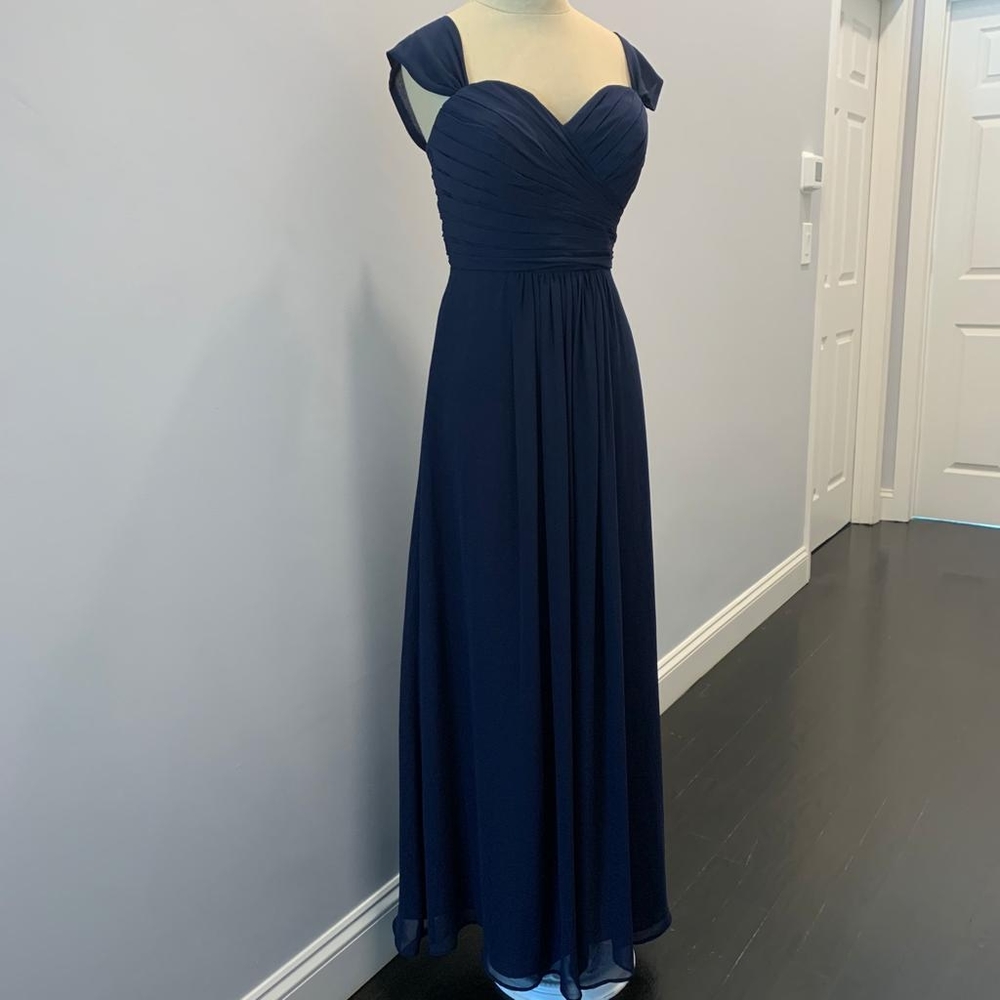 PROM DRESS- LEVKOFF Halter Chiffon A-Line Gown
